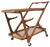 Vintage Italian Serving Trolley attributed to Cesare Lacca, 1950s For Sale