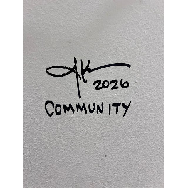Community - Original Abstract Painting by J. Kent Martin For Sale - Image 11 of 11