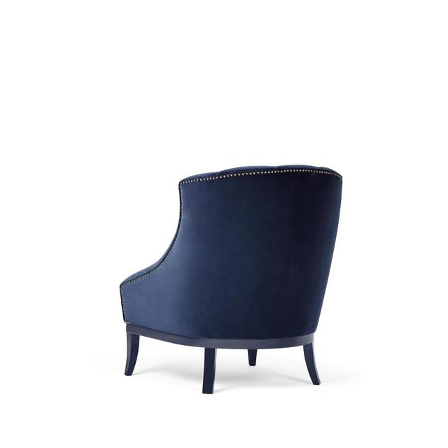 Heritage armchair by munna dimensions: d 89 x w 85 x h 102 cm. Sh: 53 cm. Materials: wood, foam, and upholstery. Finish:...