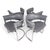 Vintage Dining Chairs by Vittorio Introini for Mario Sabot, 1970, Set of 4 For Sale - Image 9 of 18