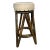 Mid 20th Century Mid Century Modern Bamboo Barstool For Sale