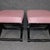 French Pair of 1980s Ebonized and Gilded Baker Carved French Louis XV Style X Form Stools For Sale - Image 3 of 12