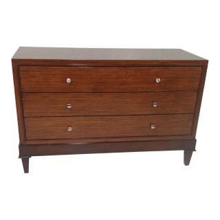 Mid Century Style Dresser With Zembrano Finish For Sale