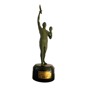 Bronze Olympic Trophy Figure - Berlin 1936 Games