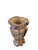 Beautiful and whimsical vintage hand-carved Chrysanthemum wood vase from Taiwan. This piece honors the imperfect beauty in...