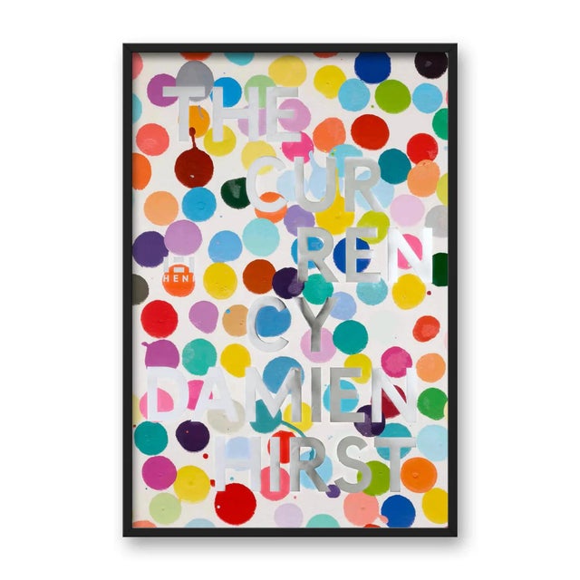 Damien Hirst, The Currency Poster (Set of 4) (Framed), 2022 High quality digital print on 170gsm paper Framed size: 4 x 61...