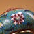 Metal Vintage Chinese Cloisonné Enamel Gilt Lidded Jar – Floral Motif For Sale - Image 7 of 10