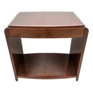 1930s Art Deco Bedside Night Table For Sale