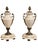 Metal 20th Century White Marble and Bronze Vases, Set of 2 For Sale - Image 7 of 7