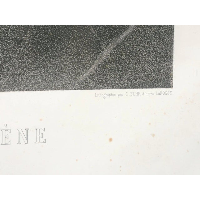 C. J. Fuhr & J. A. Lafosse, Napoleon in Sainte-Helene, 1859, Lithograph, Framed For Sale - Image 6 of 12