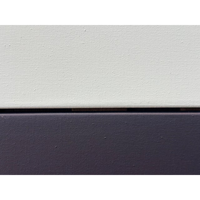 Contemporary Rolf Hans, Two Small Things in Contrast, 1976, Acrylic Painting on Canvas For Sale - Image 3 of 13