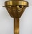 1930s Art Deco Gilt, Silvered Bronze Chandelier, Frosted Glass Shades For Sale - Image 9 of 14