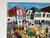 2009 Jadiro Colorful Folk Art Oil on Canvas Painting – Unframed For Sale In Miami - Image 6 of 12