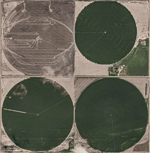 "AV_Central_Irrigation_002" Contemporary Limited Edition Fine Art Photograph Print by Bernhard Lang