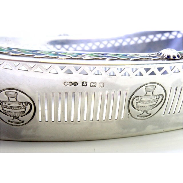 Silver Candy Box with End Reliefs and Cutouts For Sale - Image 5 of 8