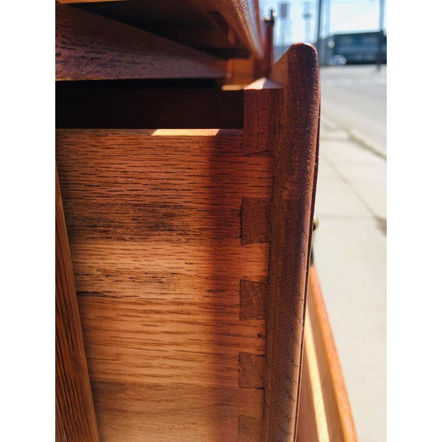 Keller Furniture Oak Chest of Drawers Chairish