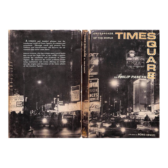 "Times Square: Crossroads of the World" 1965 Paneth, Philip For Sale