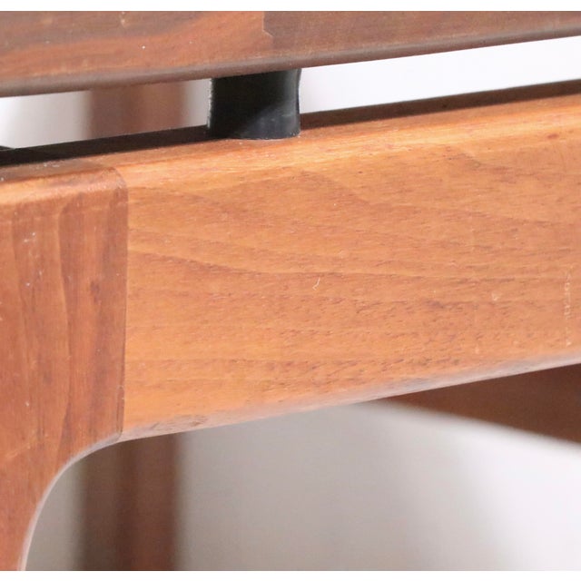 Architectural Mid Century Floating Top Coffee Table by Gunlocke For Sale - Image 10 of 12