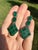 Circa 1970s Malachite & 970 Silver Articulated Drop Earrings With 14k Gold Posts, Pair For Sale - Image 15 of 18