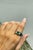 Emerald Mid Century Style Bezel Set 2.74 Ct Natural Emerald & Diamond Unisex Signet Ring Size 8 For Sale - Image 8 of 15