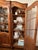 Brown Vintage French Provincial China Cabinet / Bookcase For Sale - Image 8 of 8