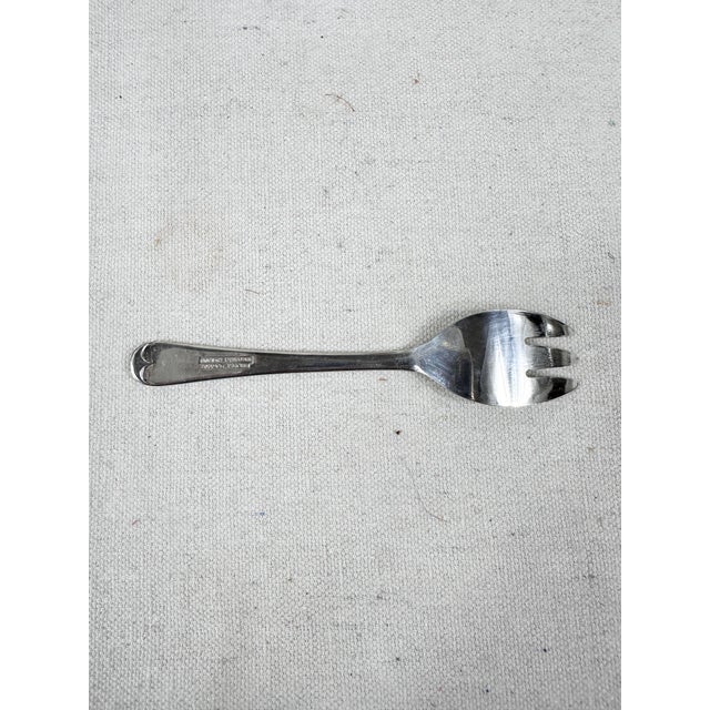 Mid-Century Vintage Glass & Silverplate Apple Condiment Jam Jar With Spoon For Sale - Image 10 of 11