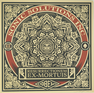 Shepard Fairey, E pluribus unum, Lithograph