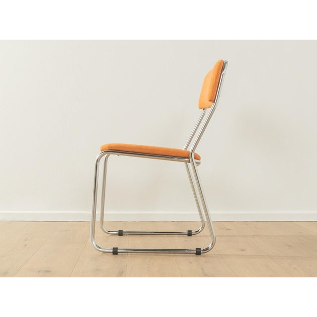 Chrome Plated Steel Chairs, 1970s, Set of 4 For Sale - Image 3 of 9