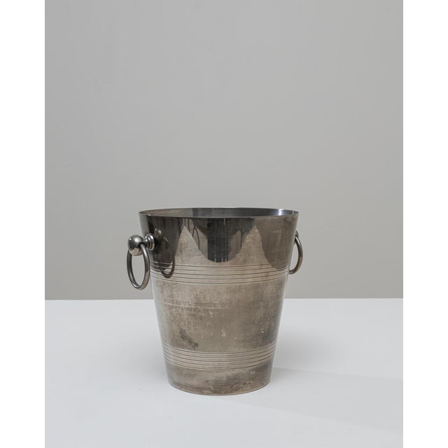 Mid 20th Century French Silver Plated Champagne Bucket For Sale - Image 4 of 18