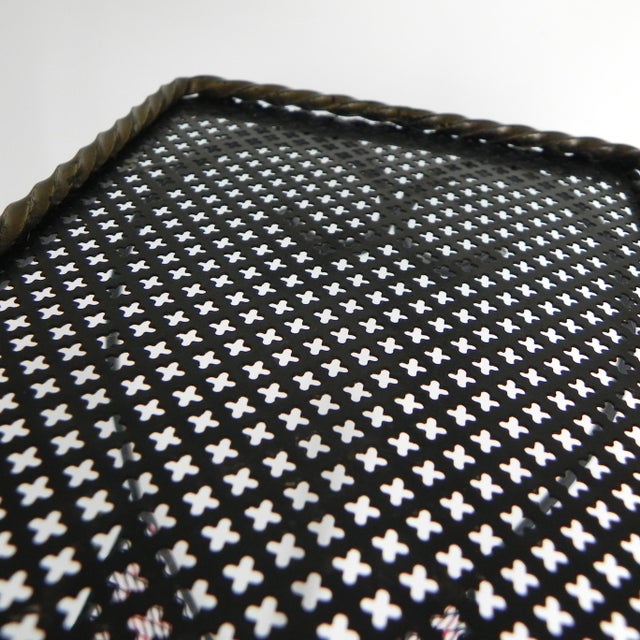 Vintage Steel Side Table with Magazine Rack, 1950s For Sale - Image 18 of 18