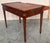 Wood French Empire Style Mahogany Bronze Mounted Writing Desk, Leather Top Circa 1940 For Sale - Image 7 of 12