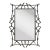 Alexandra Diez Mirrored Glass and Metal Wall Mirror For Sale