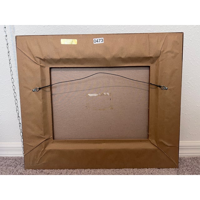 Antique Italian Landscape Oil Painting Signed Rastelli European School For Sale - Image 14 of 14