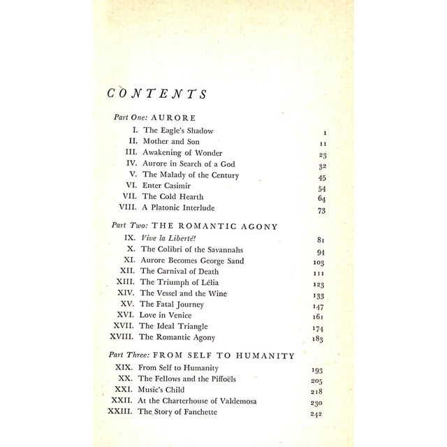 "The Life of the Heart: George Sand and Her Times" 1945 Winwar, Frances For Sale In New York - Image 6 of 10