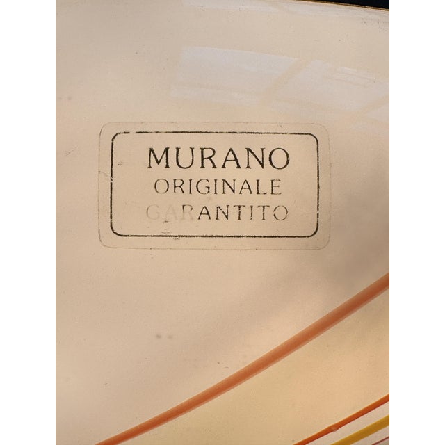 Murano Glass Swirl Striped Sconce, 1970 For Sale - Image 18 of 18