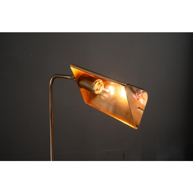 Adjustable Nickel-Plated Floor Lamp, Vienna, 1960s For Sale - Image 12 of 18