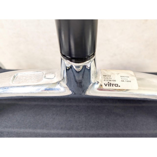 EA 108 Chair in Leather by Charles & Ray Eames for Vitra For Sale - Image 11 of 13