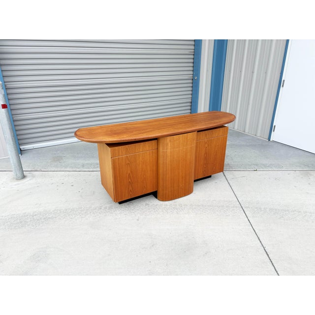 1960s 1960s Danish Modern Teak Credenza by Skovby For Sale - Image 5 of 15