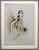 Image Dimensions : 22 x 16 cm. Hand signed. Passepartout included : 49 x 34 cm Edgar Chahine was a French painter,...