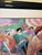 Vintage Framed Isaac Maimon Corner Cafe Figurative Lithograph Art For Sale In Miami - Image 6 of 16