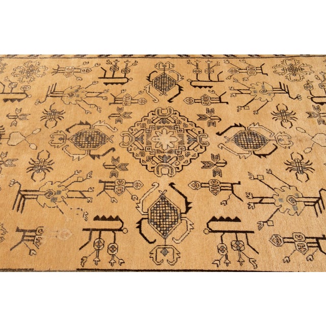 Early 20th Century Antique Khotan Rug 7 X 13 For Sale - Image 12 of 13