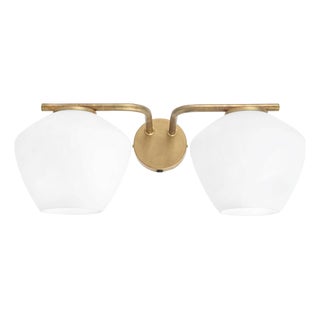 DK Two Arms Wall Lamp by Henrik Tengler for Konsthantverk For Sale