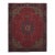 1970s Vintage Persian Handmade Wool 10x13 Red Area Rug For Sale