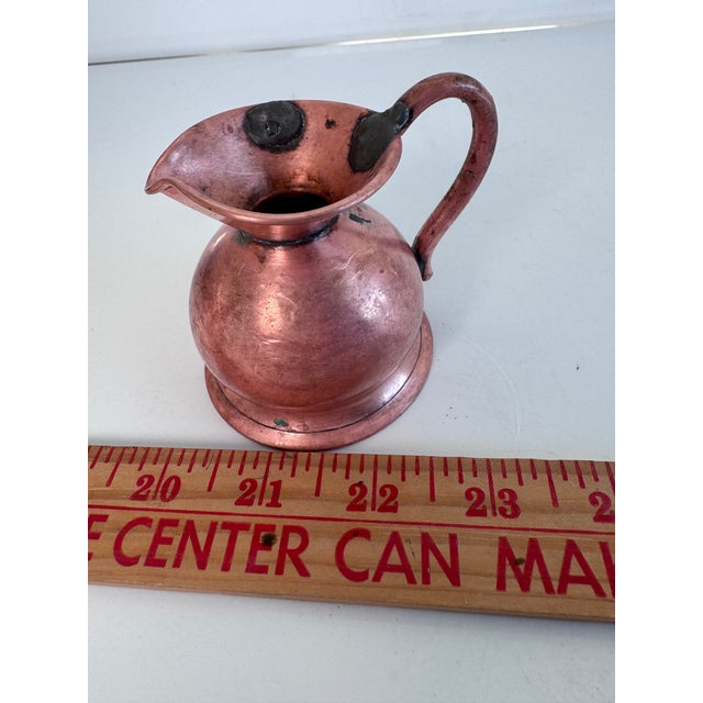 Mid 19th Century English Copper Haystack Jug, Gill Measure For Sale - Image 4 of 5