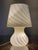 80's Murano glass mushroom -shaped table lamp European Plug (up to 250V).The wiring of this item may be original and might...