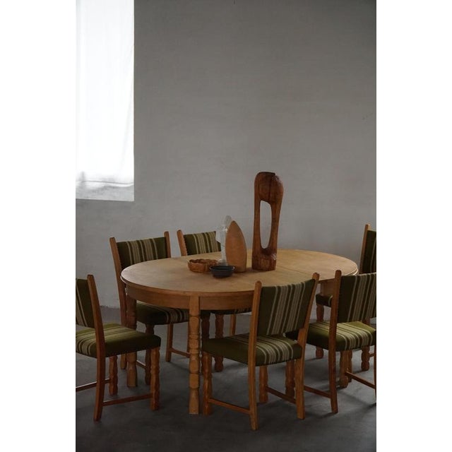 Mid-Century Modern Danish Dining Chairs in Oak by Henning Kjærnulf, 1960, Set of 6 For Sale - Image 6 of 18