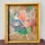 Mid 20th Century Original Luciano Spazzali Painting "Figura Con Strumento" For Sale - Image 9 of 13