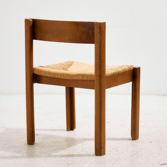 Beech Dining Chairs, Set of 5 For Sale - Image 3 of 18