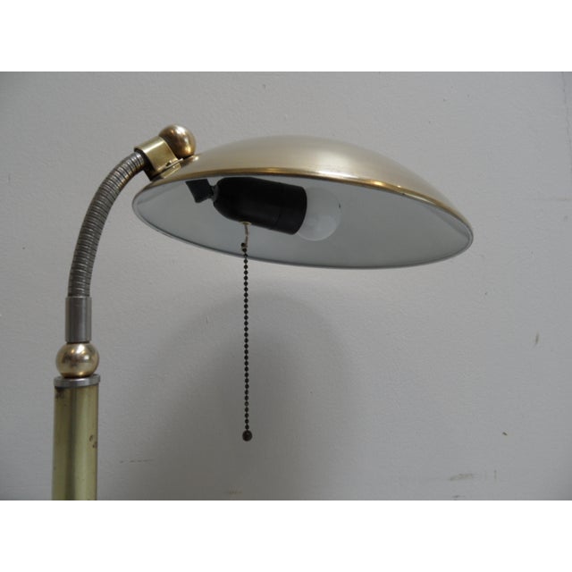 Vintage Industrial Metal Desk Lamp, 1960s For Sale - Image 4 of 10