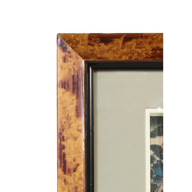 Late 19th Century Japanese Block Prints by Utagawa Yoshitora, Framed - a Pair For Sale - Image 4 of 10